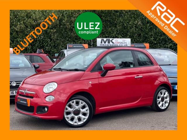 Fiat 500C 1.2 S 2dr LL65ABF Convertible Petrol Pasodoble Red