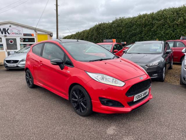 2016 Ford Fiesta 1.0 EcoBoost 140 ST-Line Red 3dr YB66WWH