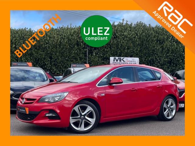 Vauxhall Astra 1.4T 16V Limited Edition 5dr [Leather] SB65TVA Hatchback Petrol Power Red