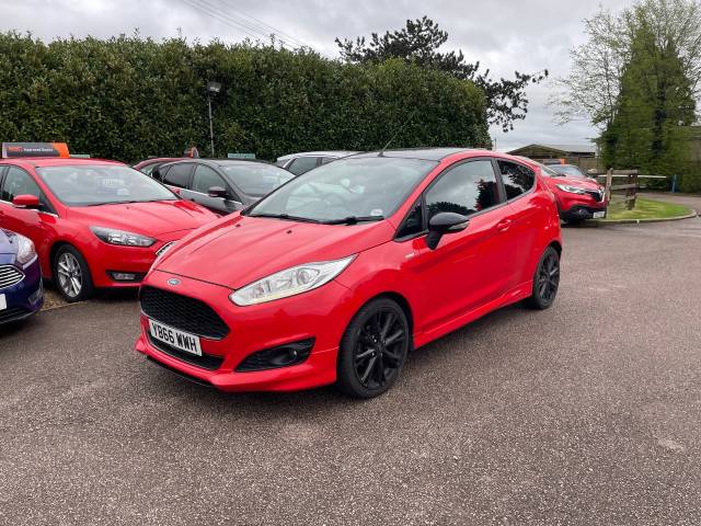 2016 Ford Fiesta 1.0 EcoBoost 140 ST-Line Red 3dr YB66WWH