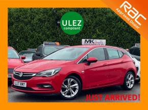 VAUXHALL ASTRA 2017 (LL17XMY) at MK Car Sales Milton Keynes