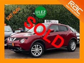 NISSAN JUKE 2018 (FG68MSY) at MK Car Sales Milton Keynes