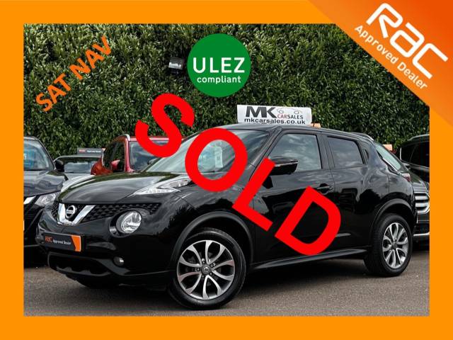 Nissan Juke 1.2 DiG-T Tekna 5dr Hatchback Petrol Black