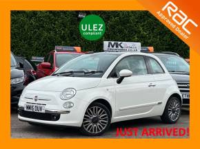 FIAT 500 2015 (WM15OUV) at MK Car Sales Milton Keynes