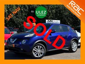 NISSAN JUKE 2017 (KE17GUD) at MK Car Sales Milton Keynes
