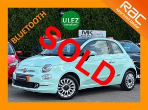 FIAT 500 2018 (EK18YMR) at MK Car Sales Milton Keynes