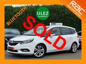 VAUXHALL ZAFIRA 2016 (S80ACD 66) at MK Car Sales Milton Keynes