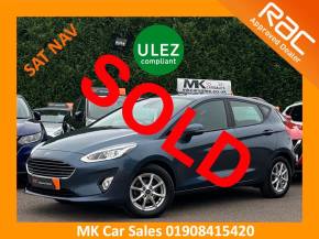 FORD FIESTA 2018 (LG68OAA) at MK Car Sales Milton Keynes