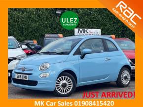 FIAT 500 2016 (SA16UXN) at MK Car Sales Milton Keynes