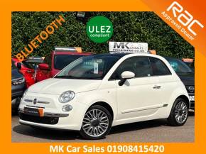 FIAT 500 2015 (WM15OUV) at MK Car Sales Milton Keynes
