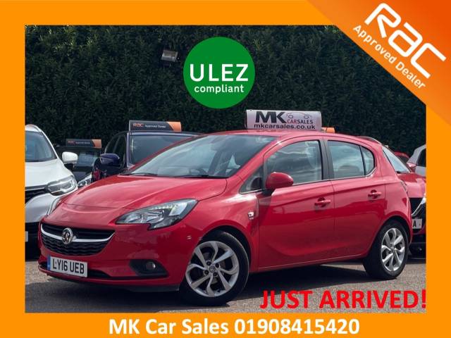 Vauxhall Corsa 1.4 ecoFLEX Energy 5dr [AC] LY16UEB Hatchback Petrol Rac Red