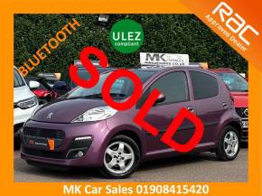 PEUGEOT 107 2012 (OX62CXA) at MK Car Sales Milton Keynes