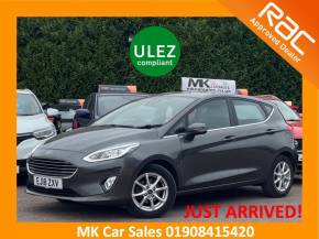 FORD FIESTA 2018 (EJ18ZXV) at MK Car Sales Milton Keynes