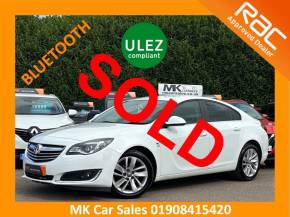 VAUXHALL INSIGNIA 2014 (SH64CXA) at MK Car Sales Milton Keynes