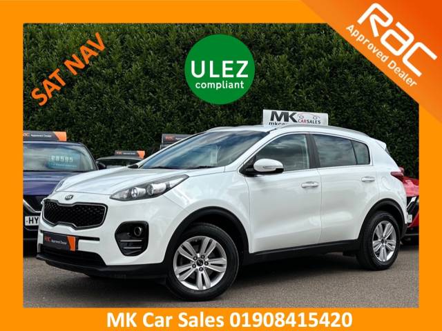 Kia Sportage 1.6 GDi ISG 2 5dr LP16WWT Estate Petrol Clear White
