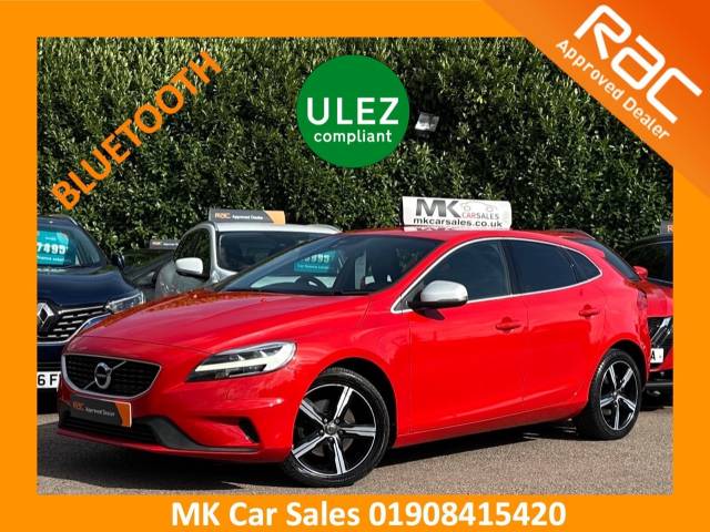 Volvo V40 2.0 T2 [122] R Design 5dr BC16NHV Hatchback Petrol Signal Red