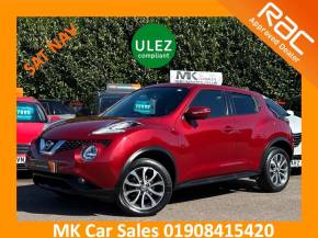 NISSAN JUKE 2018 (DN18XNS) at MK Car Sales Milton Keynes