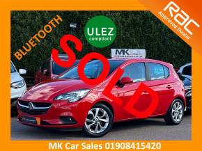 VAUXHALL CORSA 2016 (LY16UEB) at MK Car Sales Milton Keynes