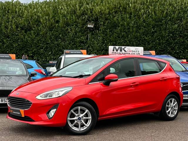 Ford Fiesta 1.1 Zetec 5dr LX67SUF Hatchback Petrol Race Red