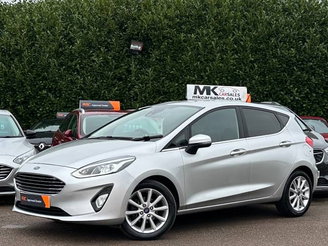 Ford Fiesta 1.0 EcoBoost Titanium 5dr KF19TZC Hatchback Petrol Moondust Silver