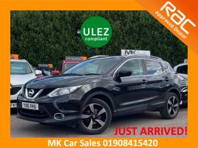 NISSAN QASHQAI 2016 (YX16VHU) at MK Car Sales Milton Keynes