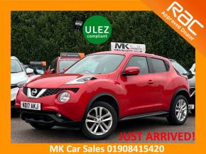 NISSAN JUKE 2017 (17) at MK Car Sales Milton Keynes