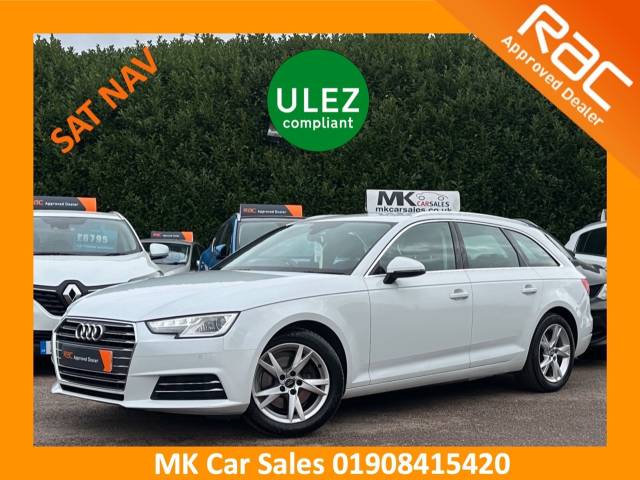 Audi A4 1.4T FSI Sport 5dr GD66GFJ Estate Petrol White