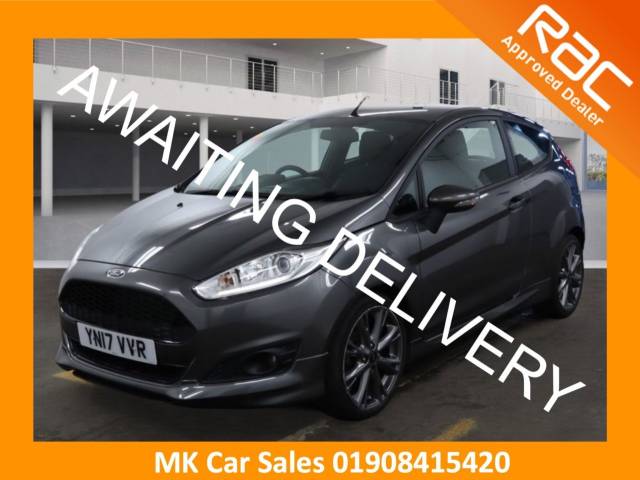 Ford Fiesta 1.0 EcoBoost 140 ST-Line 3dr Hatchback Petrol Grey