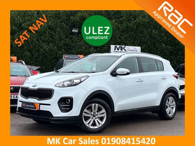 Kia Sportage 1.6 GDi ISG 2 5dr PF17KTA Estate Petrol White