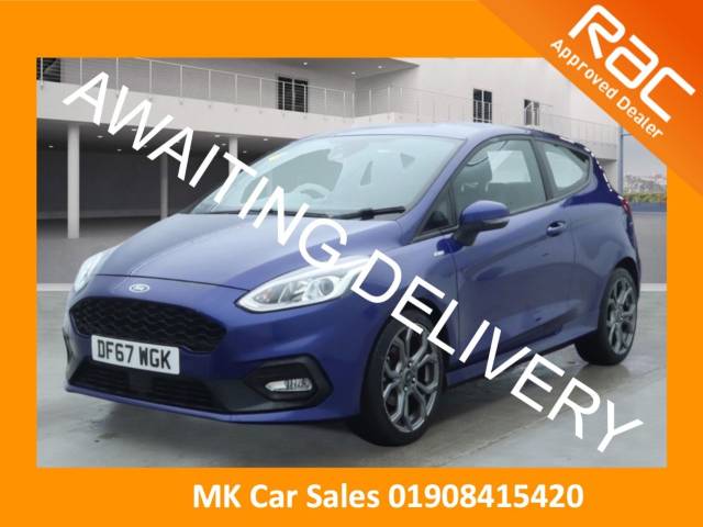 Ford Fiesta 1.0 EcoBoost ST-Line 3dr Hatchback Petrol Blue