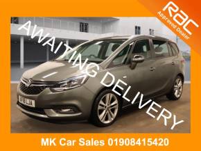 VAUXHALL ZAFIRA at MK Car Sales Milton Keynes