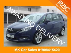 VAUXHALL ZAFIRA at MK Car Sales Milton Keynes
