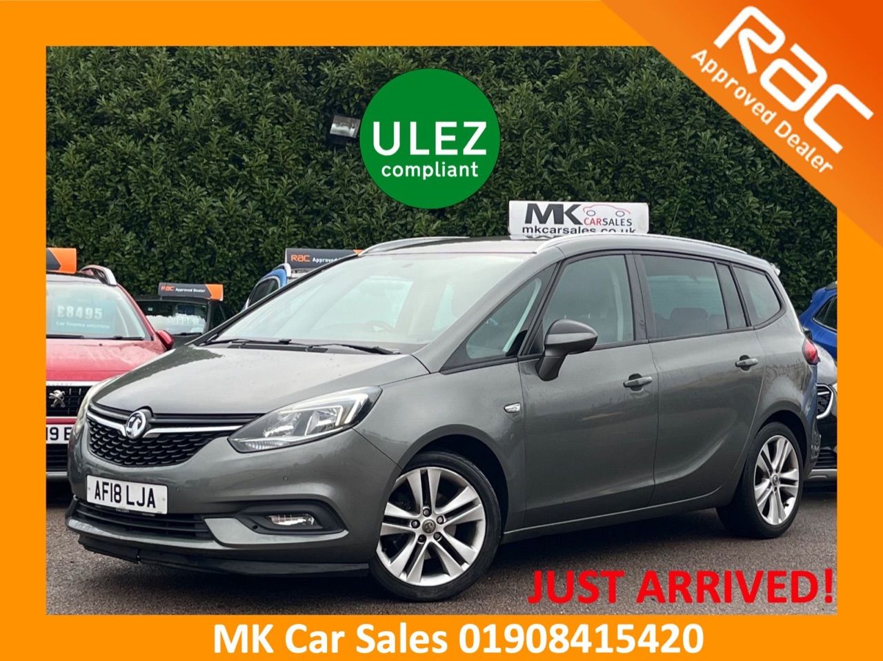 2018 Vauxhall Zafira