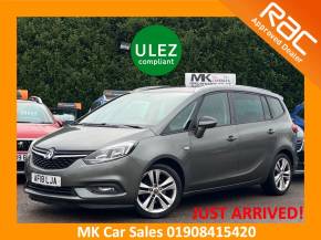 VAUXHALL ZAFIRA at MK Car Sales Milton Keynes