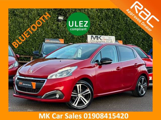 Peugeot 208 1.2 PureTech 110 GT Line 5dr LC16NKE Hatchback Petrol Elixir Red
