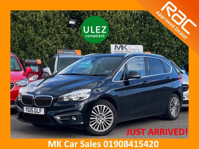 BMW 2 Series Active Tourer 2.0 220D xDrive Luxury 5dr Step Auto YG15GLF Hatchback Diesel Black